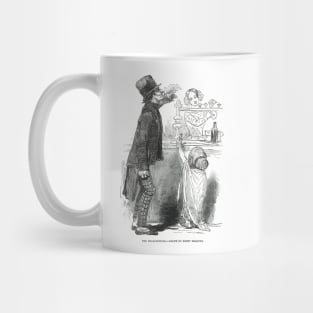 The Dram drinker by Kenny Meadows, 1848 Mug